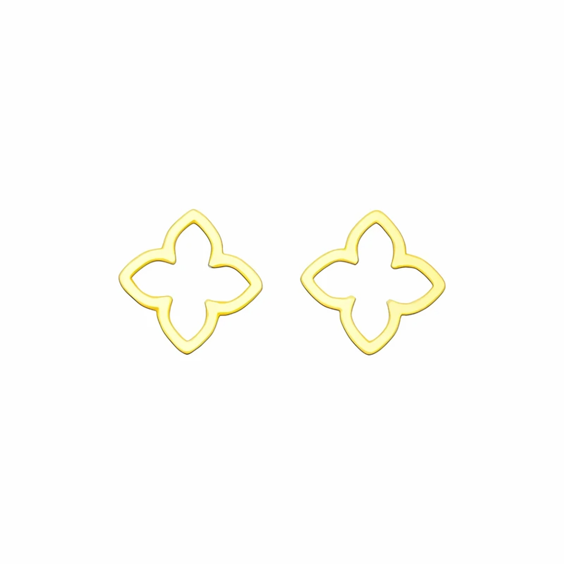 گوشواره طلا میخی مدل ونکلیف