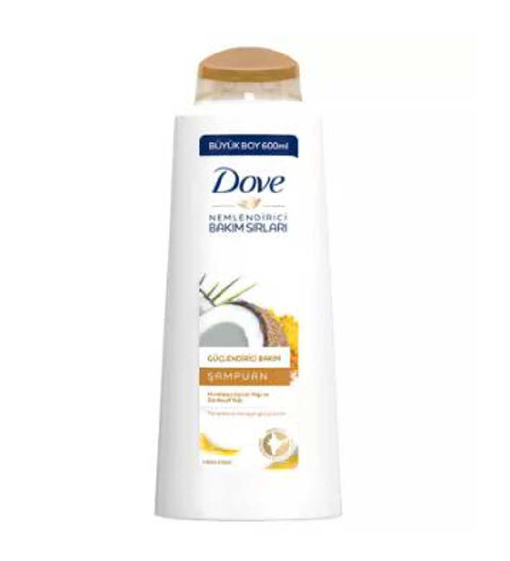 شامپو تقویت کننده حاوی روغن نارگیل و زردچوبه 600میل