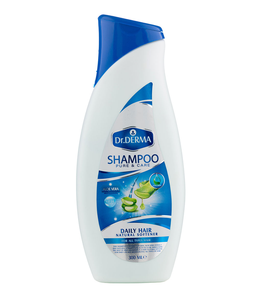 شامپو مو روزانه حاوی آلوئه ورا حجم 300 میل