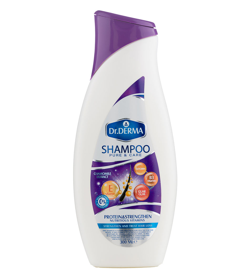 شامپو فاقد سولفات پروتئینه و تقویت کننده حجم 300 میل