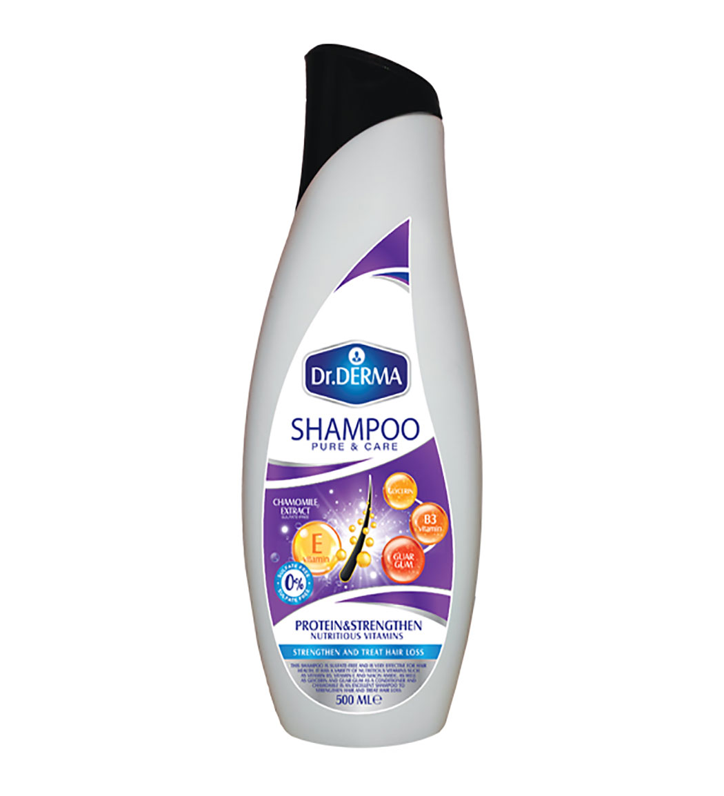 شامپو فری سولفات پروتئینه و تقویت کننده 500 میل