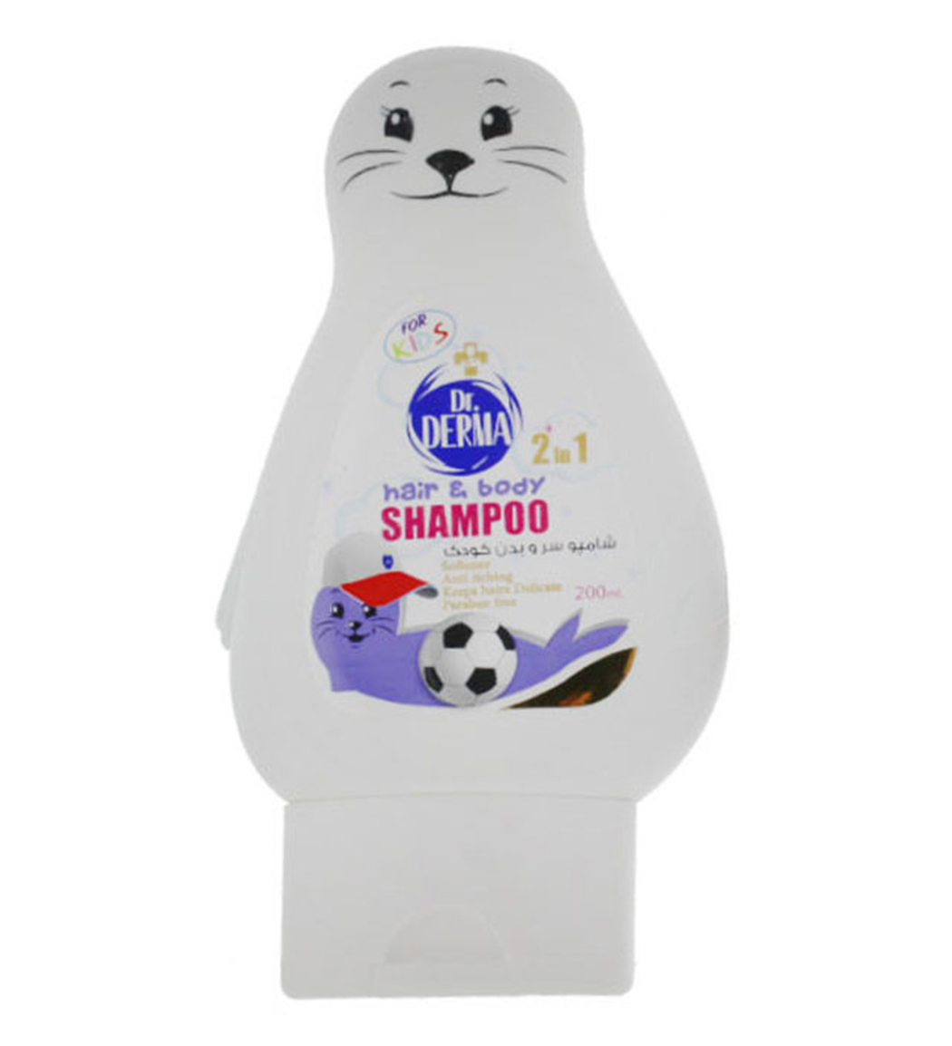 شامپو سر و بدن بچه پسرانه 200میل
