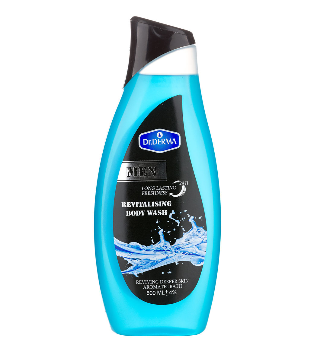 شامپو بدن مردانه آبی احیا کننده 500 میل