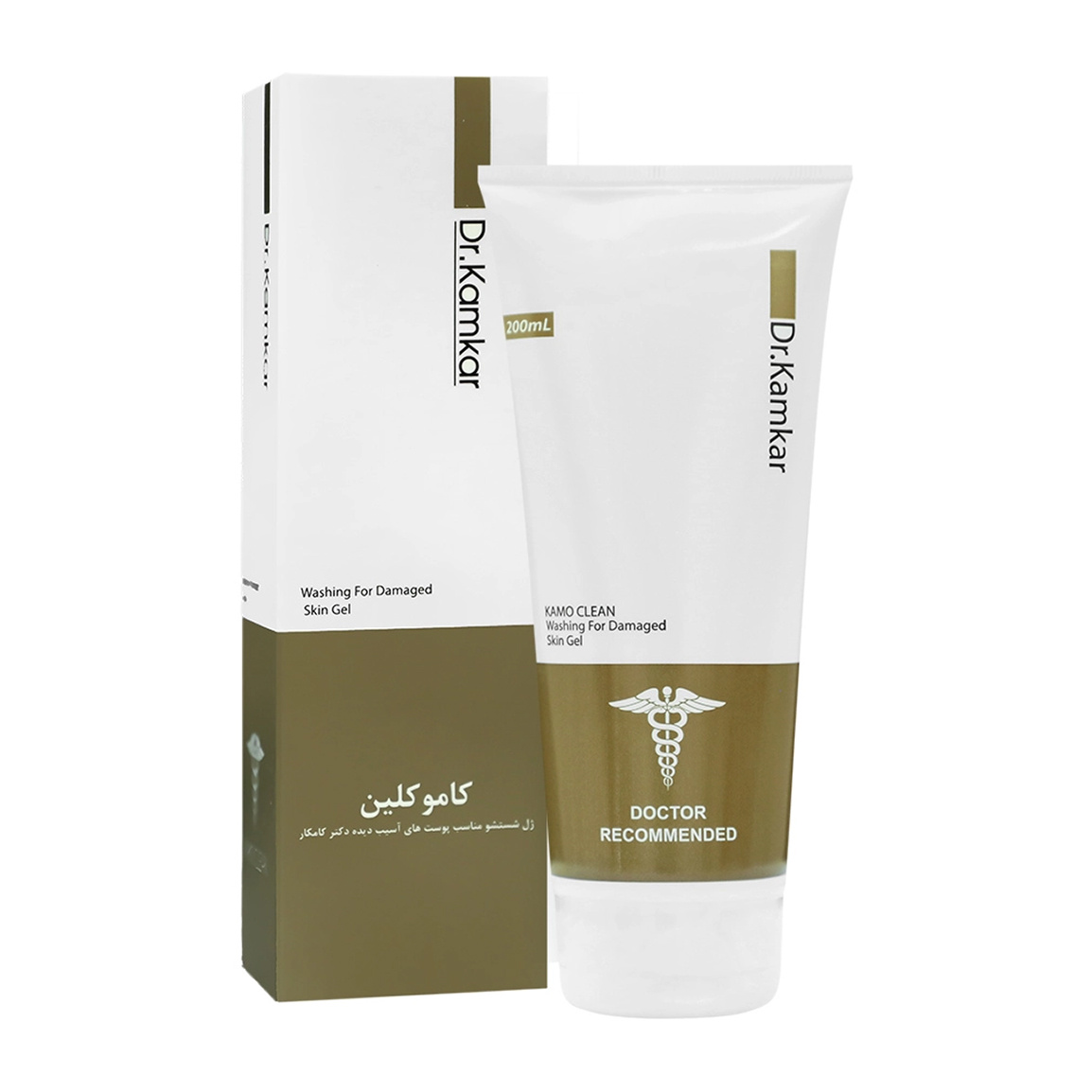 ژل شستشوی پوست آسیب دیده مدل کاموکلین حجم 200میلی لیتر
