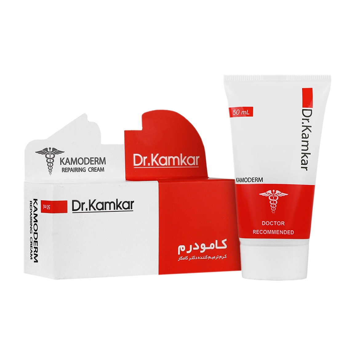 کرم ترمیم پوست آسیب دیده مدل کامودرم حجم 50 میلی لیتر