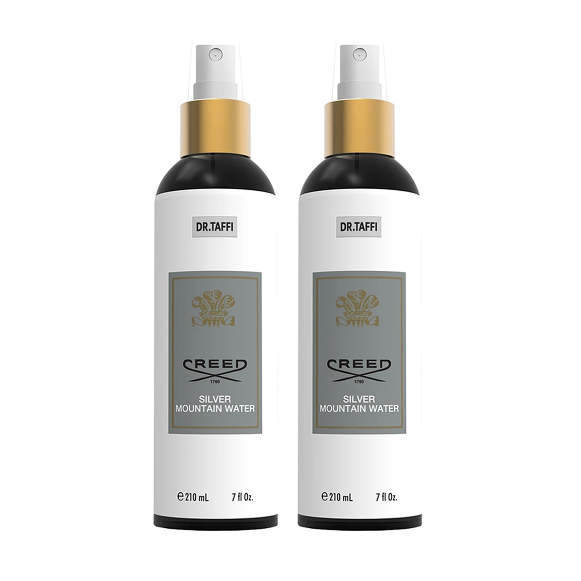 پک 2 عددی بادی اسپلش مردانه مدل Creed Silver حجم 210 میلی لیتر