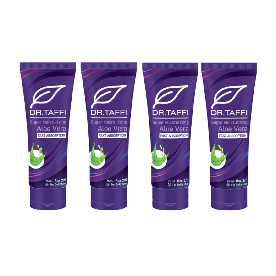پک 4 عددی کرم آبرسان دست و صورت حاوی آلوئه ورا حجم 75 میلی لیتر