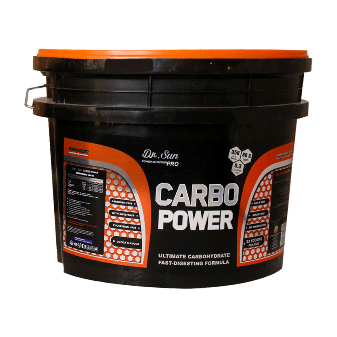 پودر کربو پاور با طعم شکلات 5000 گرم