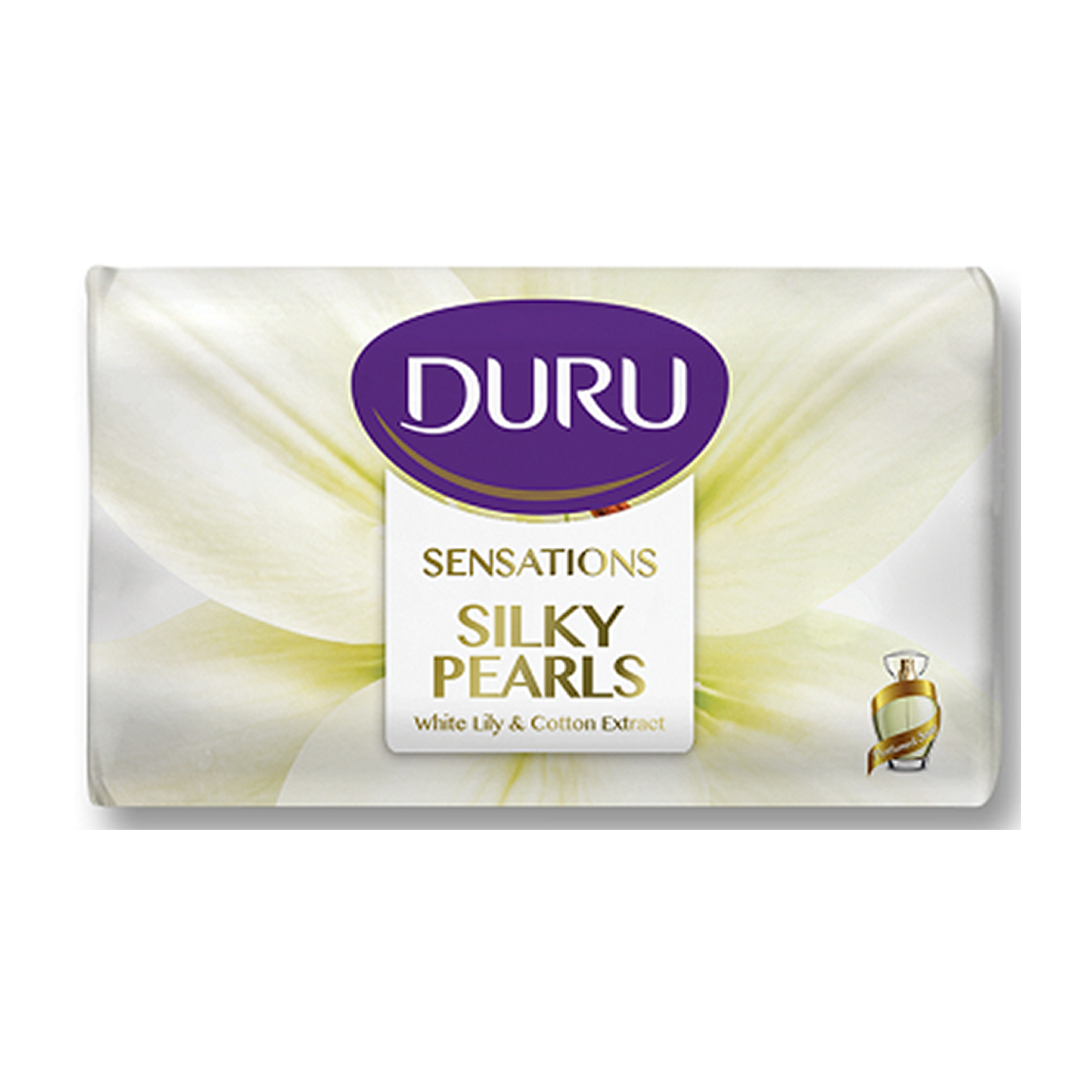 صابون با رایحه گل سوسن و پنبه دانه وزن 90 گرم