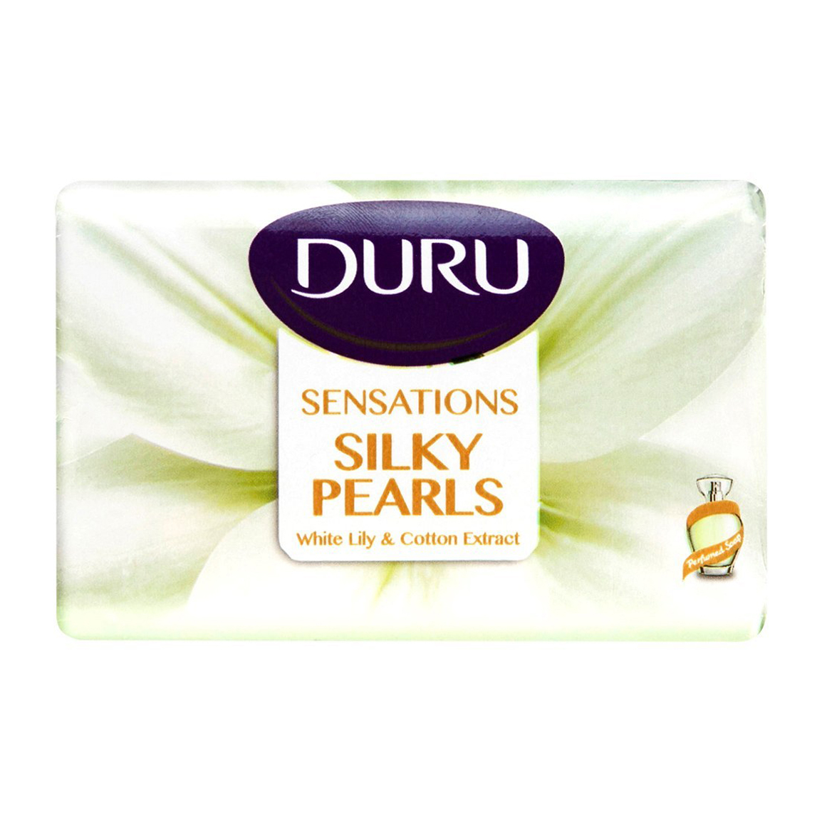 صابون آرایشی با رایحه گل سوسن و پنبه دانه حجم 125 گرم