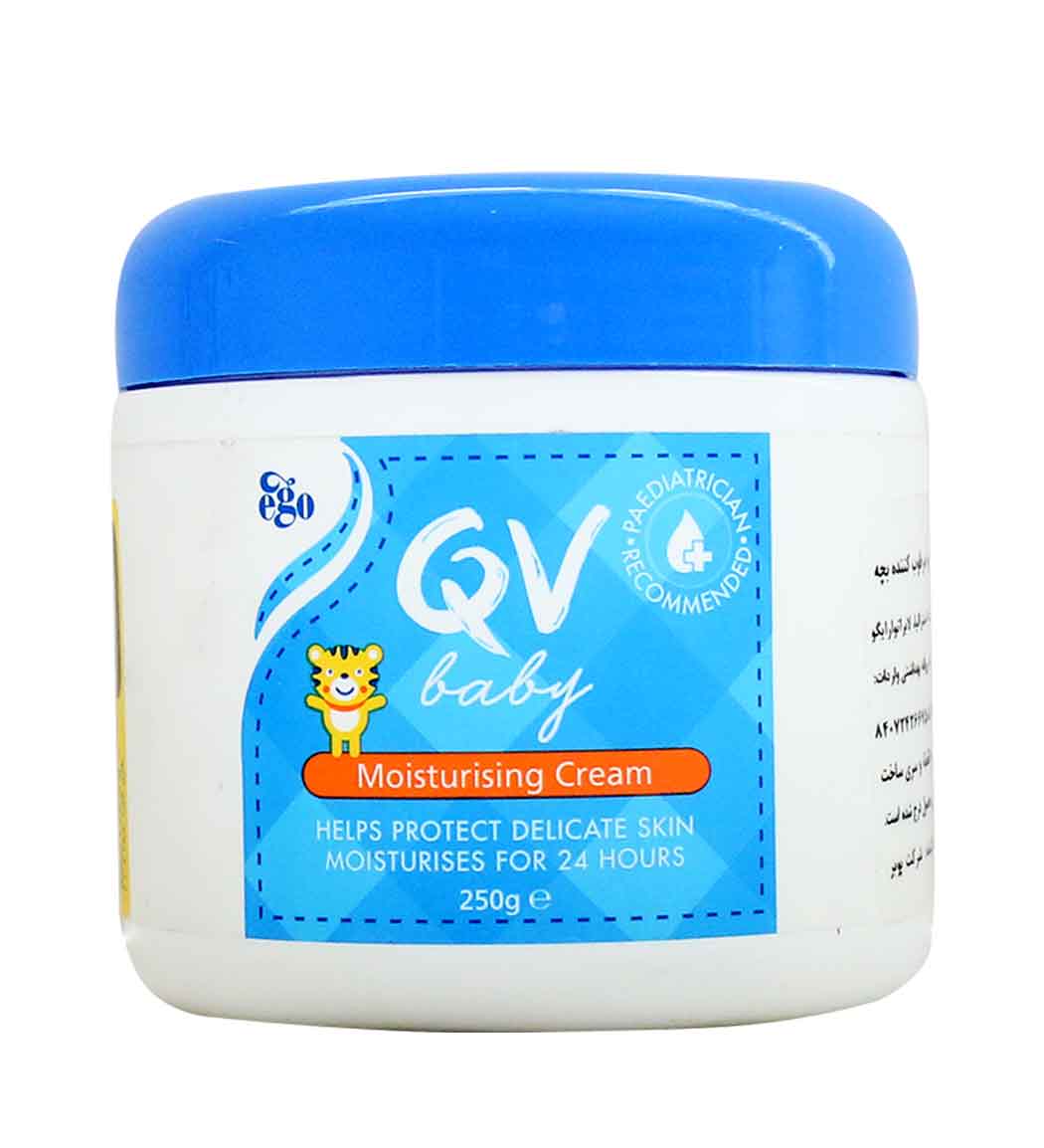 کرم مرطوب کننده کودک 250 میل کیو وی