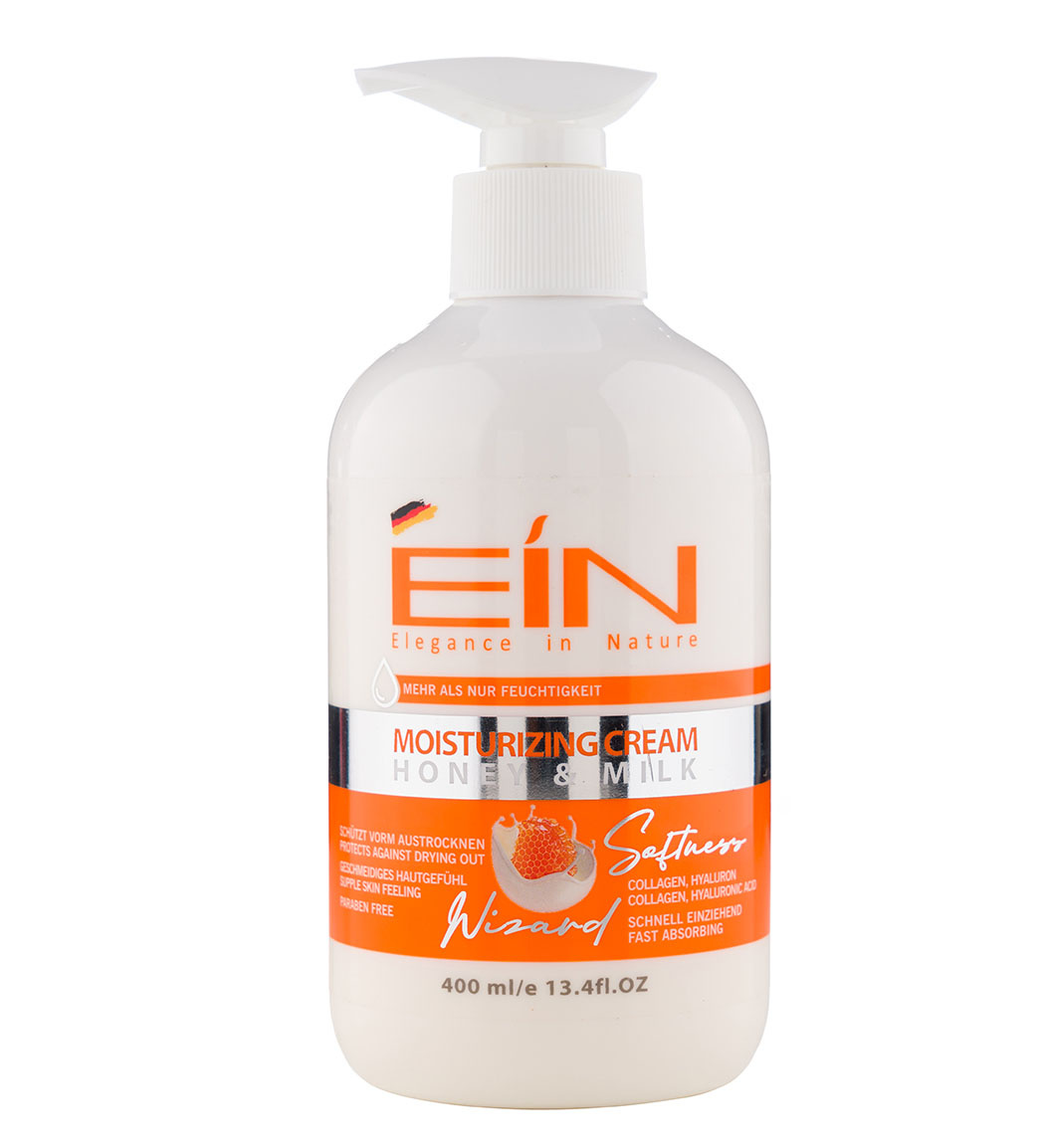 کرم نرم کننده پوست حاوی شیر و عسل حجم 400 میل