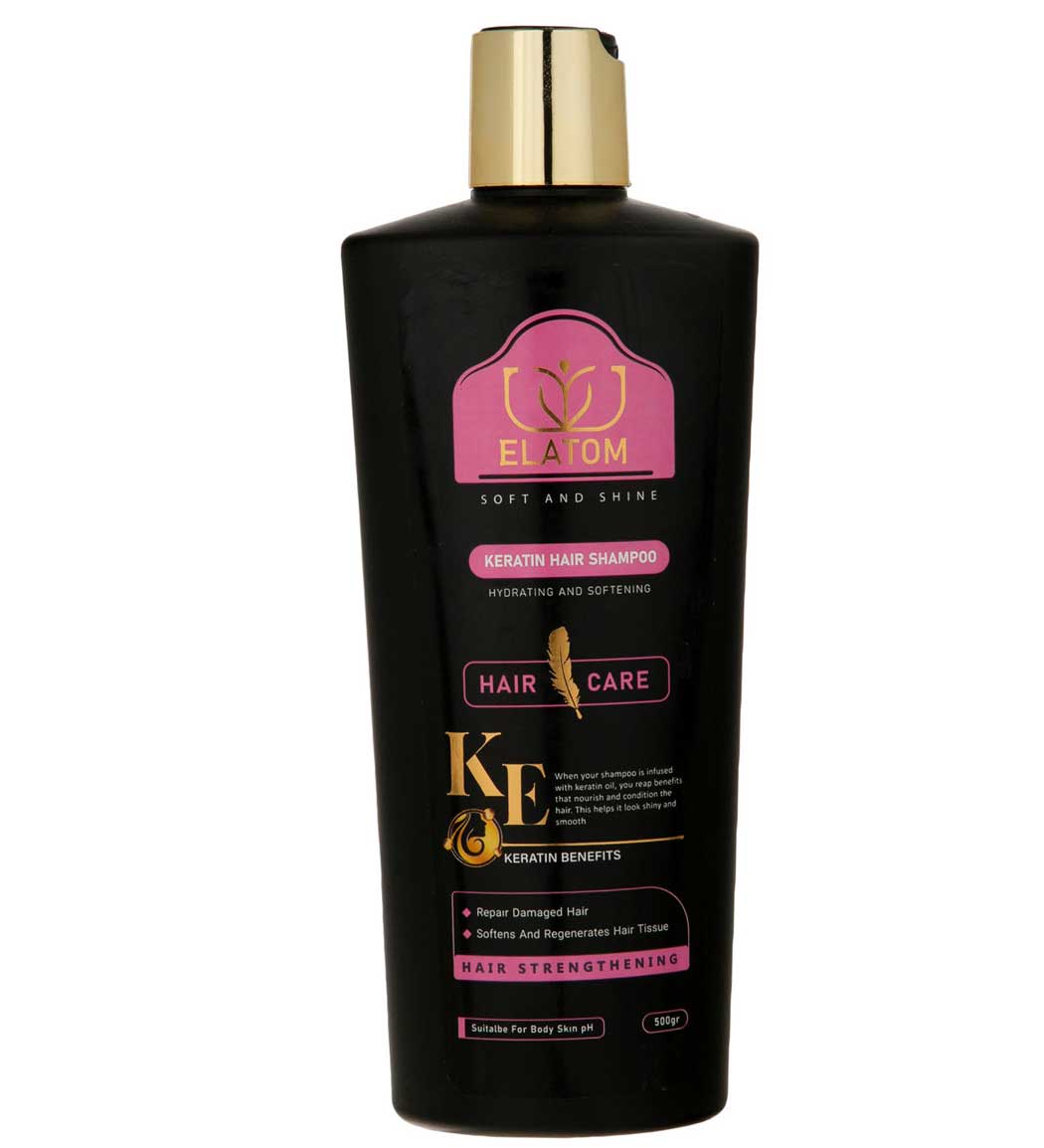 شامپو تقویت کننده مو حاوی کراتین 500میل