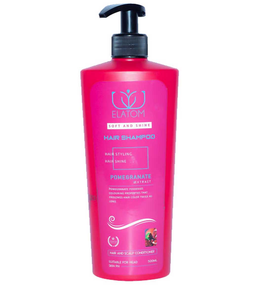 شامپو سر با عصاره انار با درب پمپی 500میل