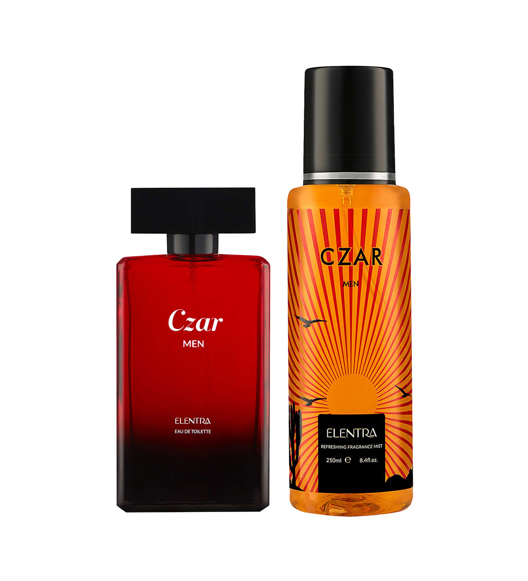 ادوتویلت مردانه به همراه بادی اسپلش مدل Czar