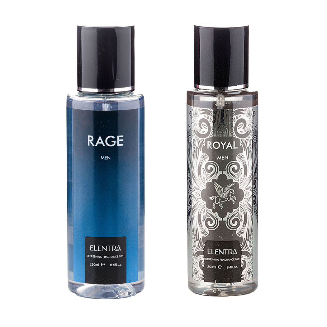 پک دو عددی بادی اسپلش مردانه مدل Rage و Royal حجم 250 میلی لیتر