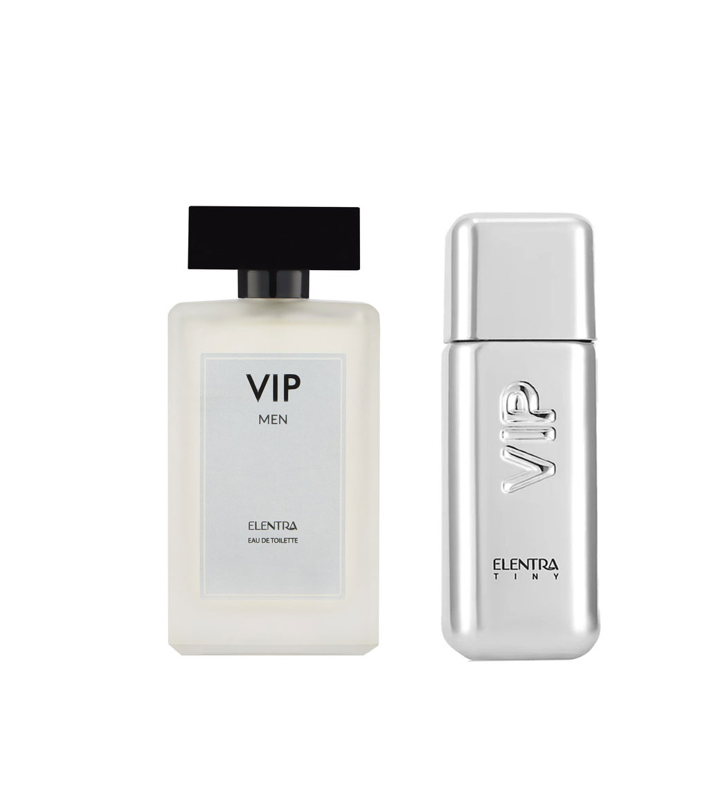 عطر جیبی مردانه تاینی مدل Vip 212 النترا تاینی به همراه ادو تویلت مردانه مدل Vip