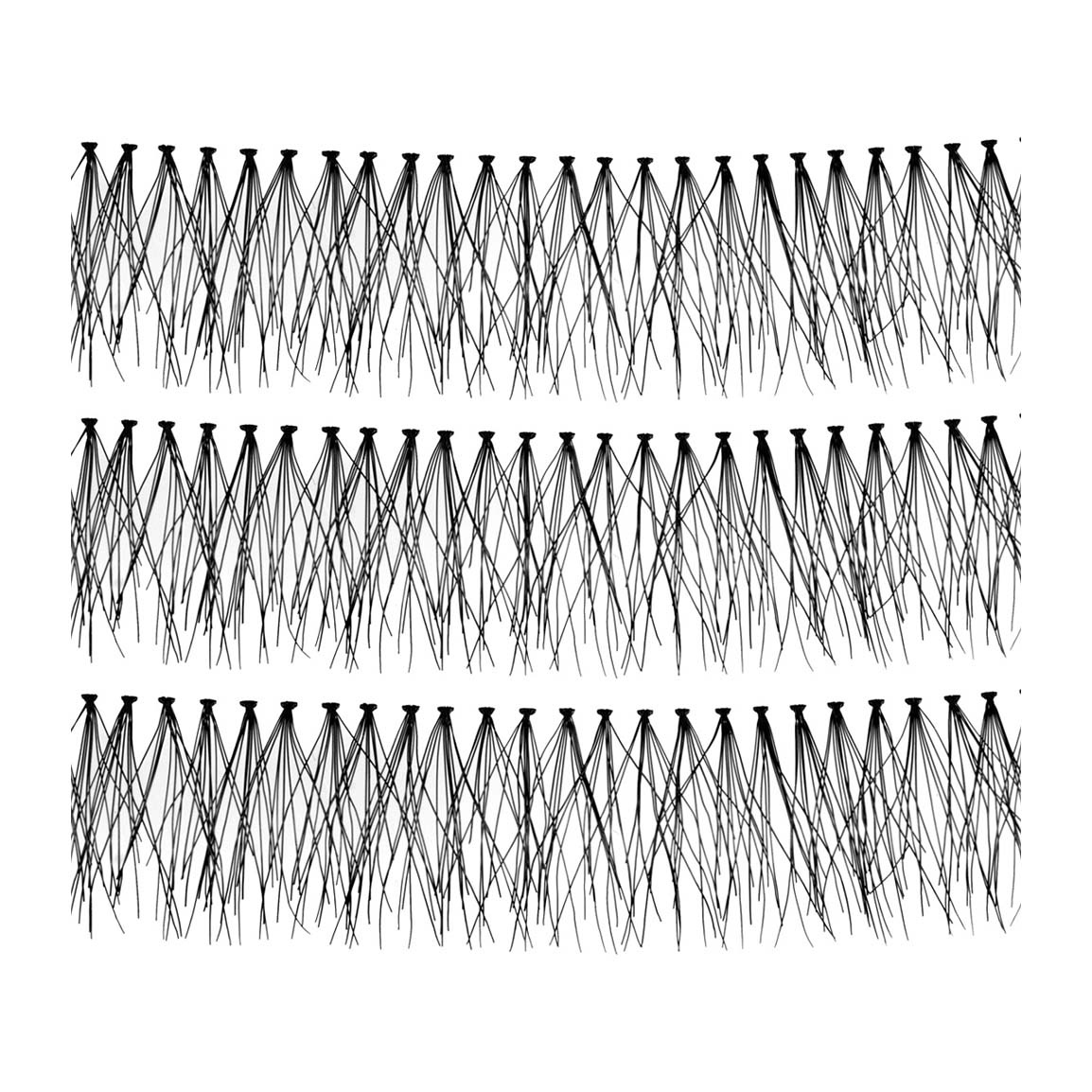 مژه ریسه ای سایز 16 بسته 3 عددی