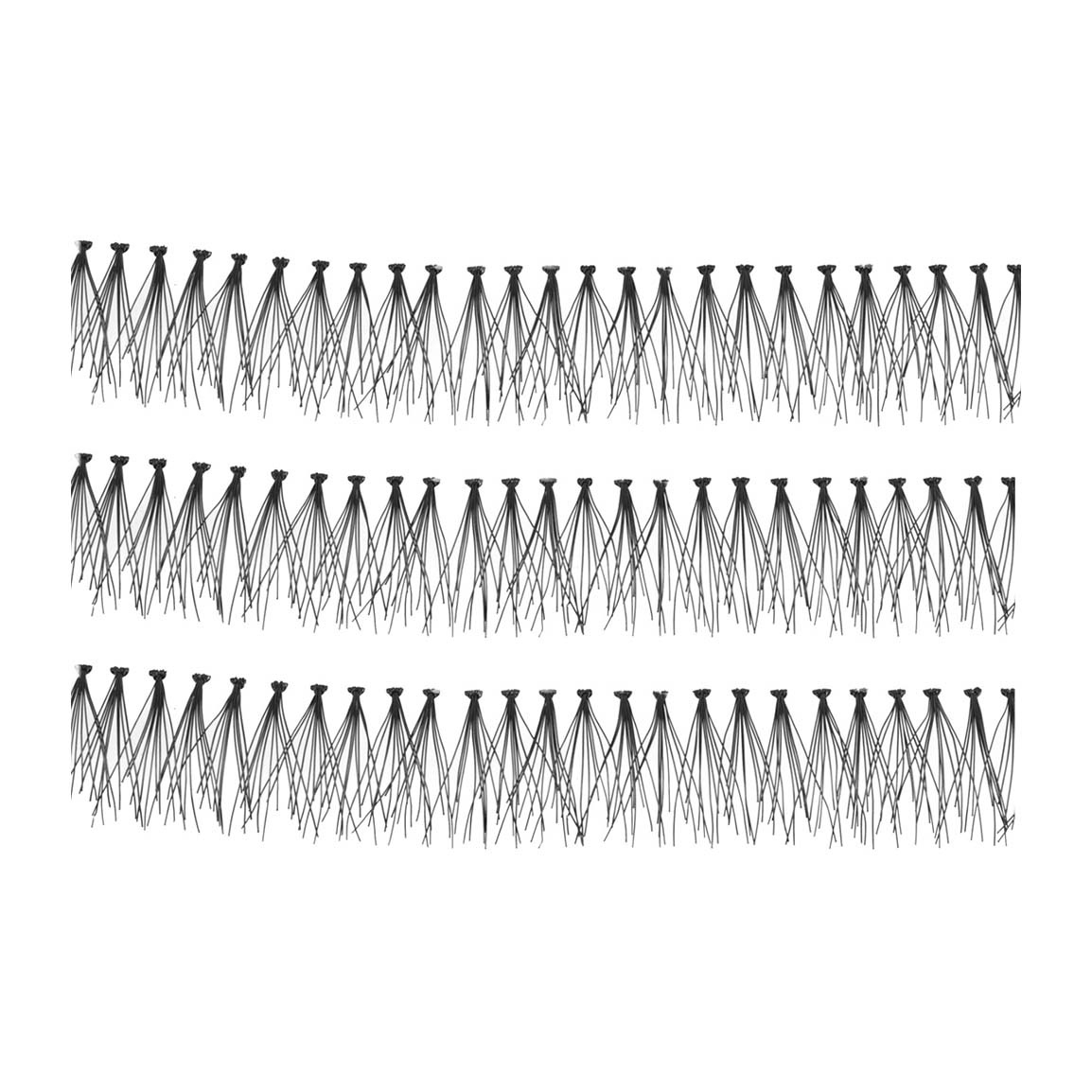 مژه ریسه ای سایز 8 بسته 3 عددی