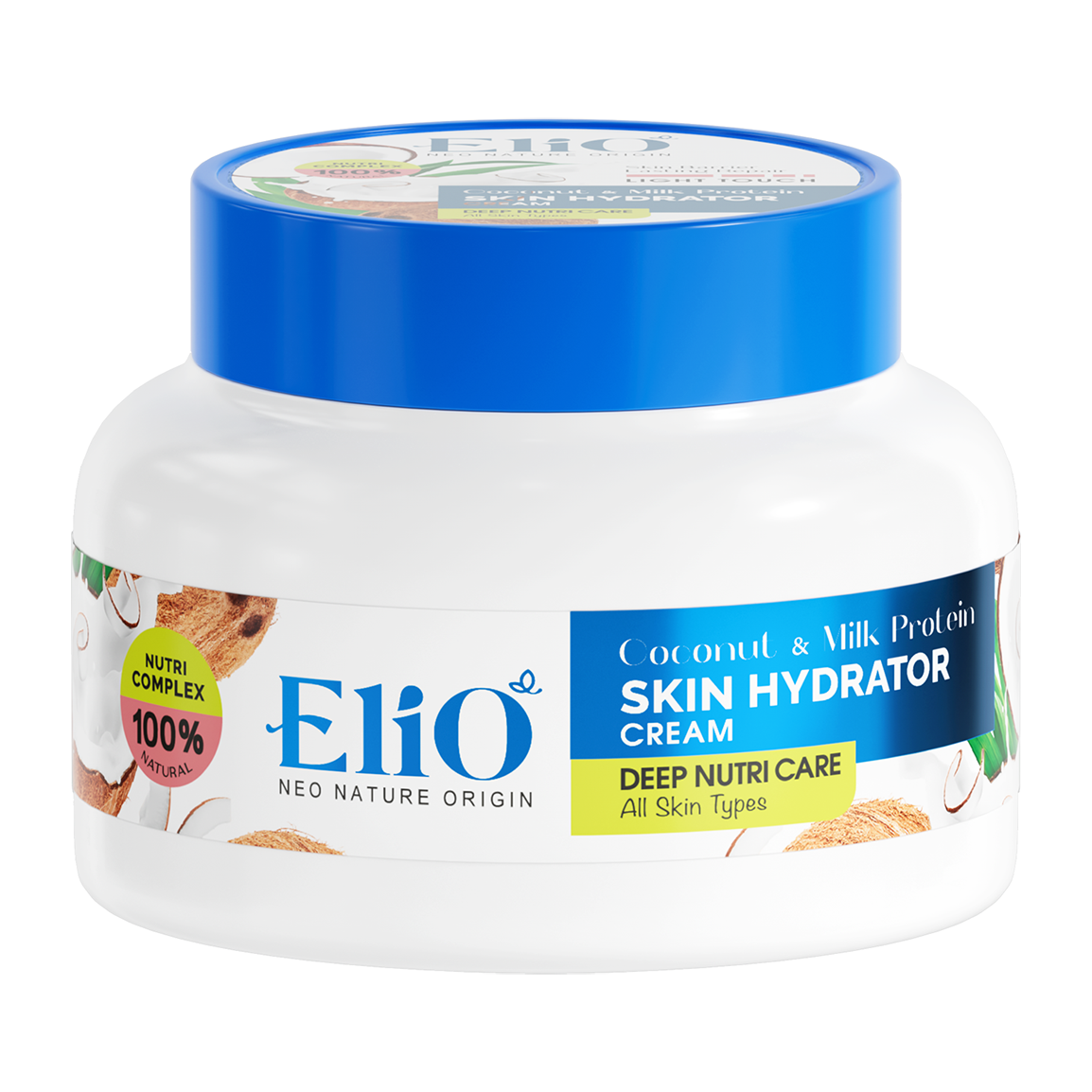 کرم مرطوب کننده مدل Coconut حجم 200 میلی لیتر