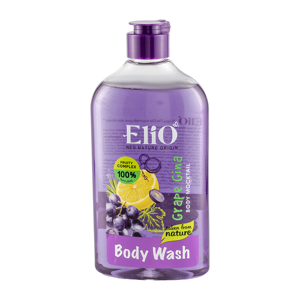 شامپو بدن گریپ جینا حجم 400 میلی لیتر