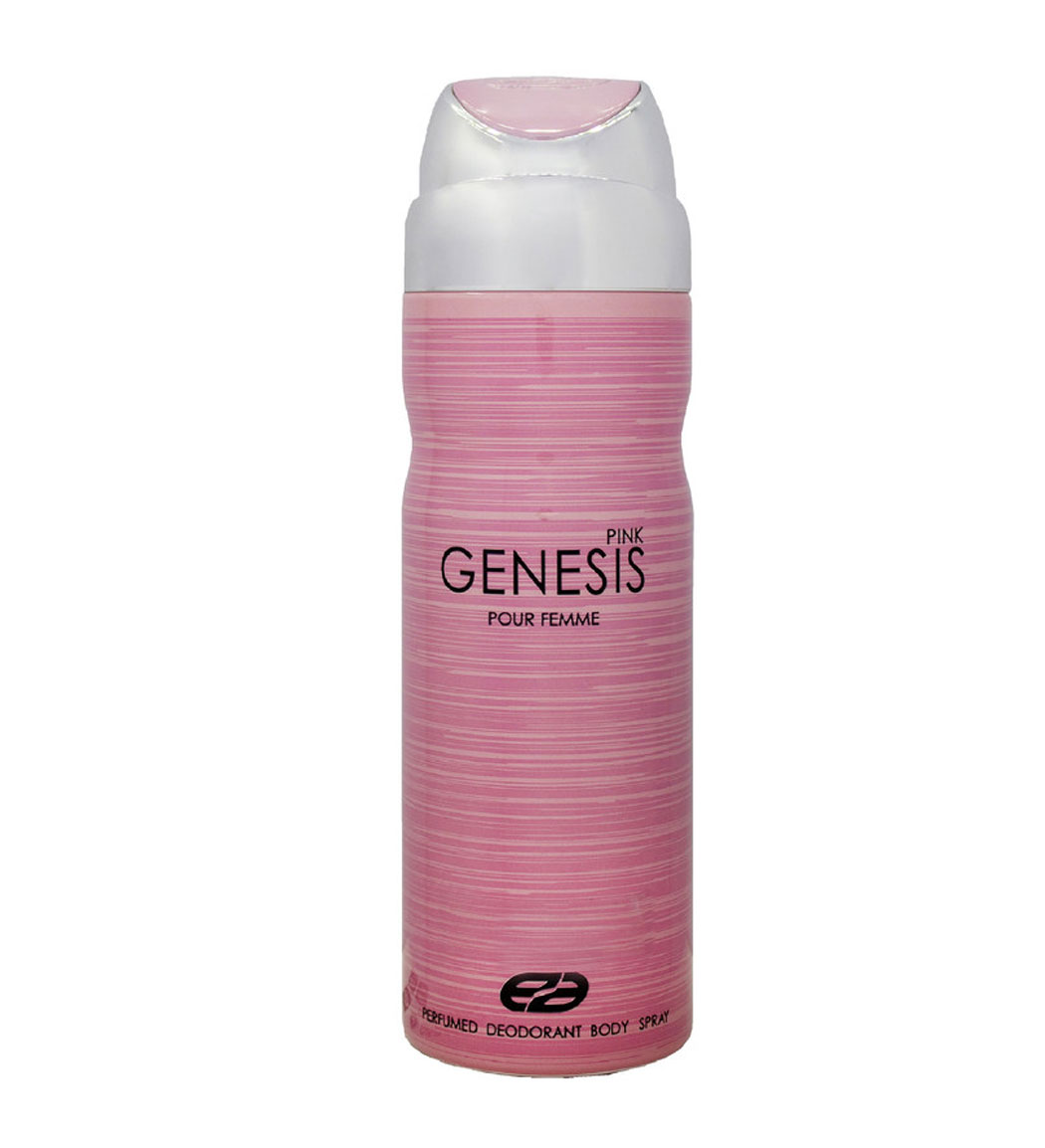 اسپری ضد تعریق زنانه مدل Genesis Pink حجم 200 میلی لیتر