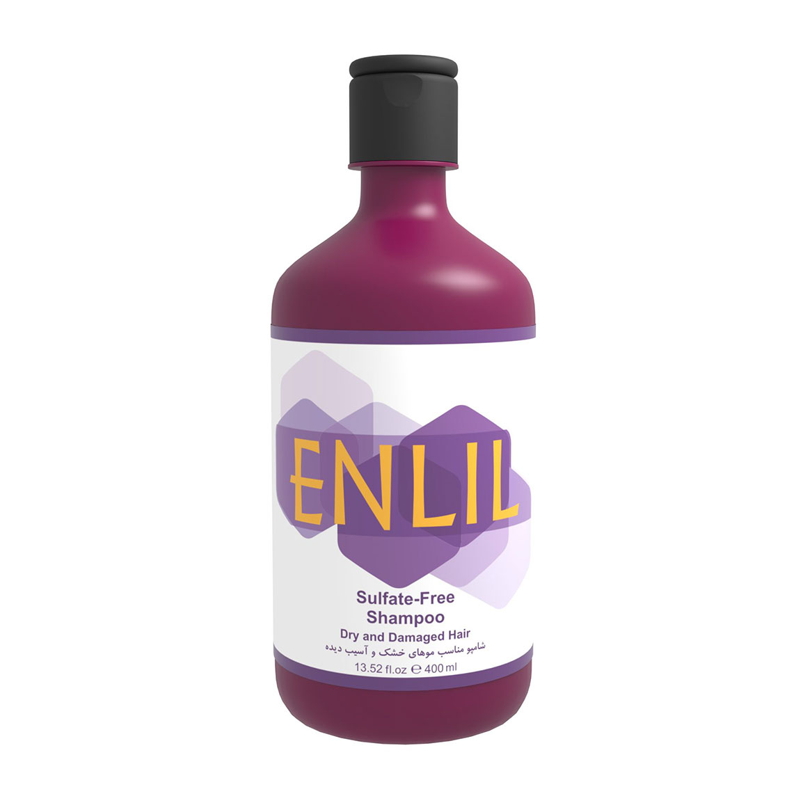 شامپو فاقد سولفات مناسب مو خشک و آسیب دیده حجم 400 میلی لیتر