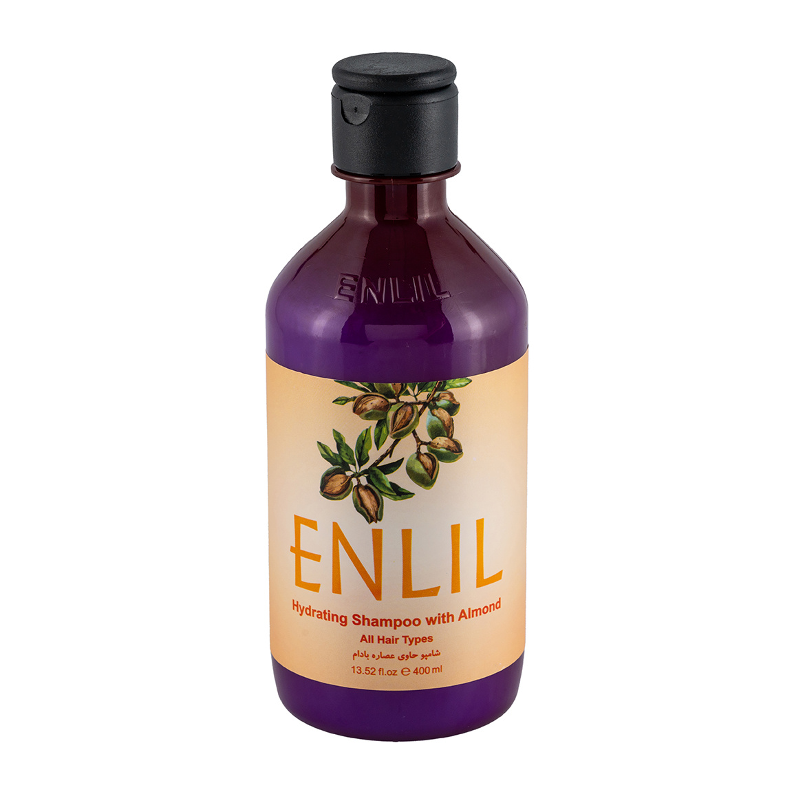 شامپو حجم دهنده حاوی عصاره بادام مناسب موهای نازک و کم حجم 400میل