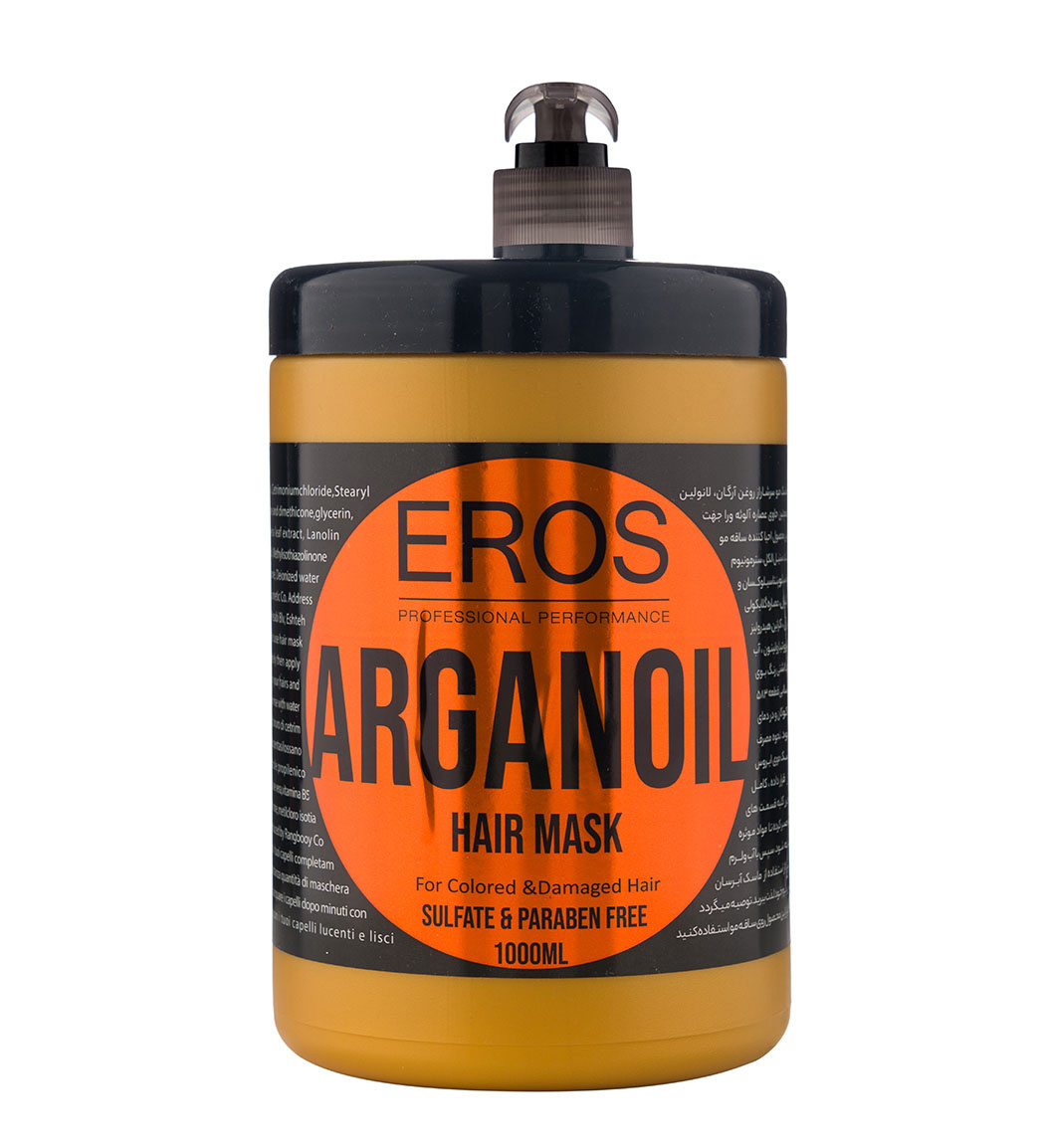 ماسک مو فری سولفات حاوی روغن آرگان حجم 1000 میل