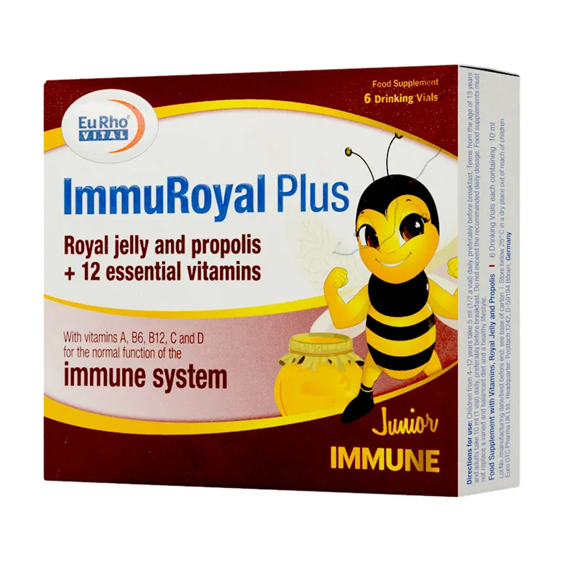 ویال خورالی Immuroyal Plus بسته 6 عددی