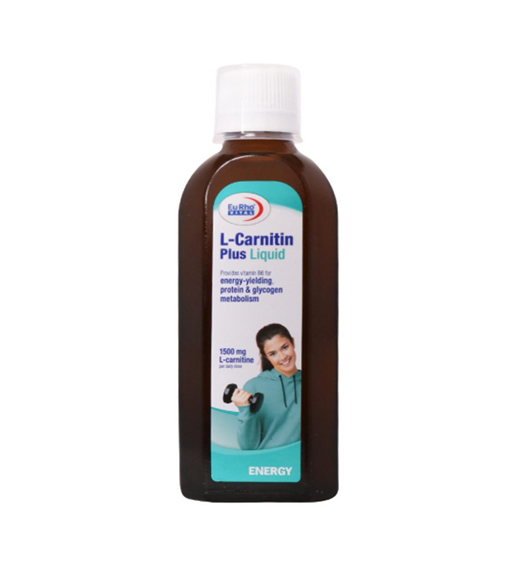 شربت ال کارنیتین پلاس لیکوئید با طعم لیمو حجم 200 میلی لیتر