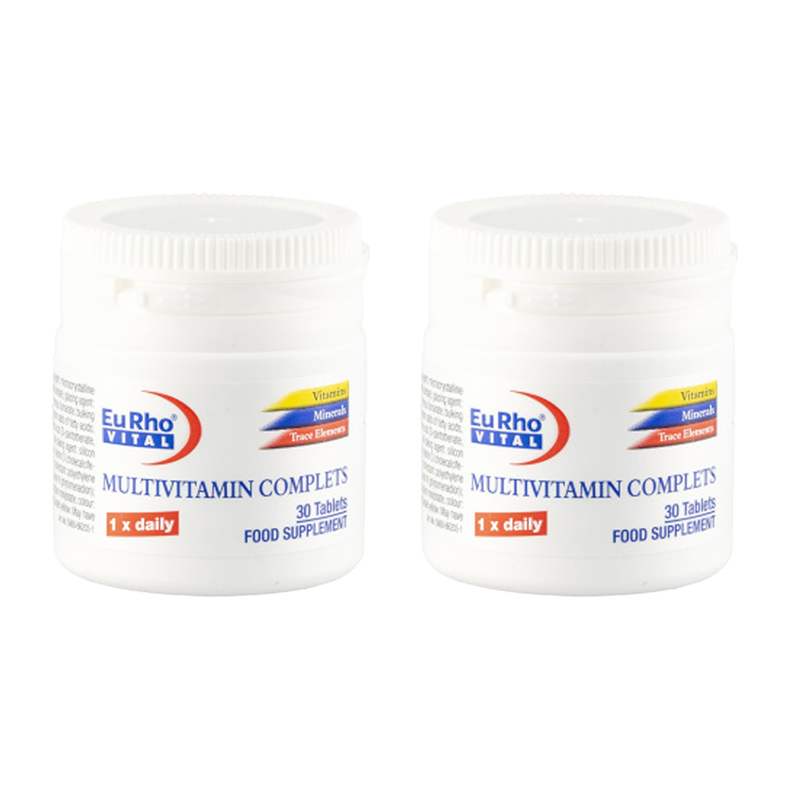 پک دو عددی قرص مولتی ویتامین کامپلیت بسته 30 عددی