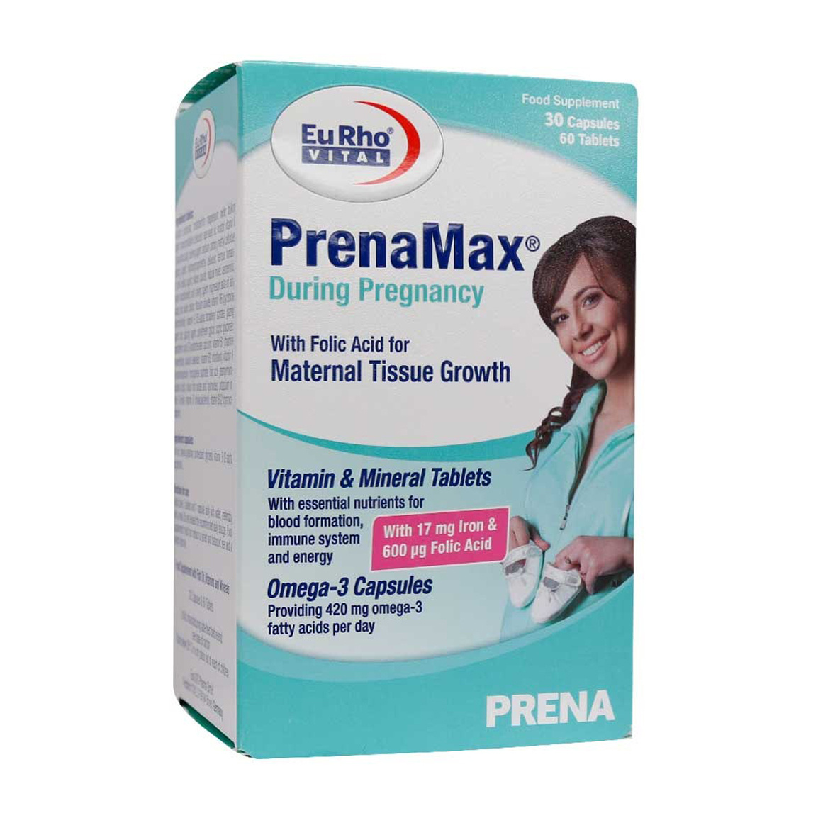 قرص پرینامکس دیورینگ پرگننسی مخصوص دوران بارداری بسته 90 عدد