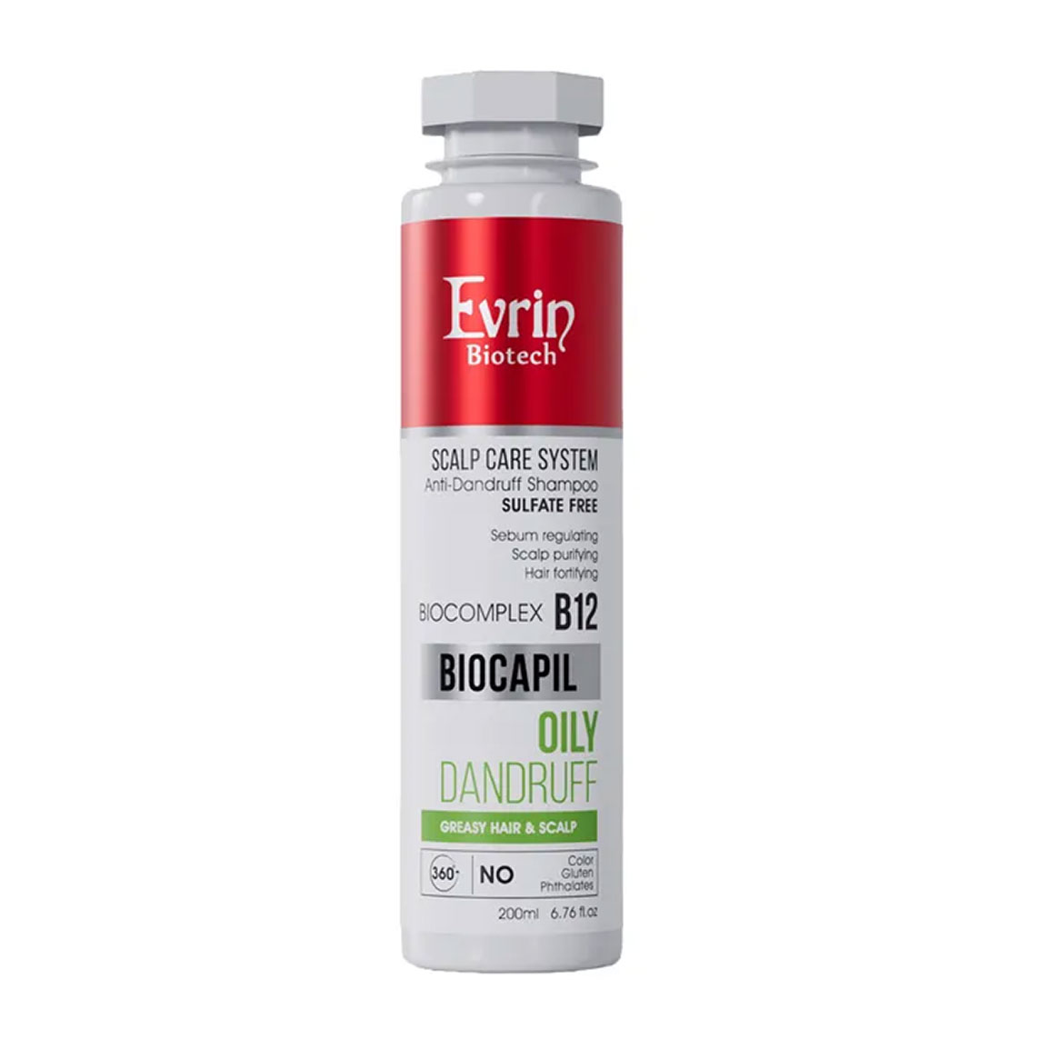 شامپو تقویت کننده و ضد شوره چرب حجم 200 میلی لیتر