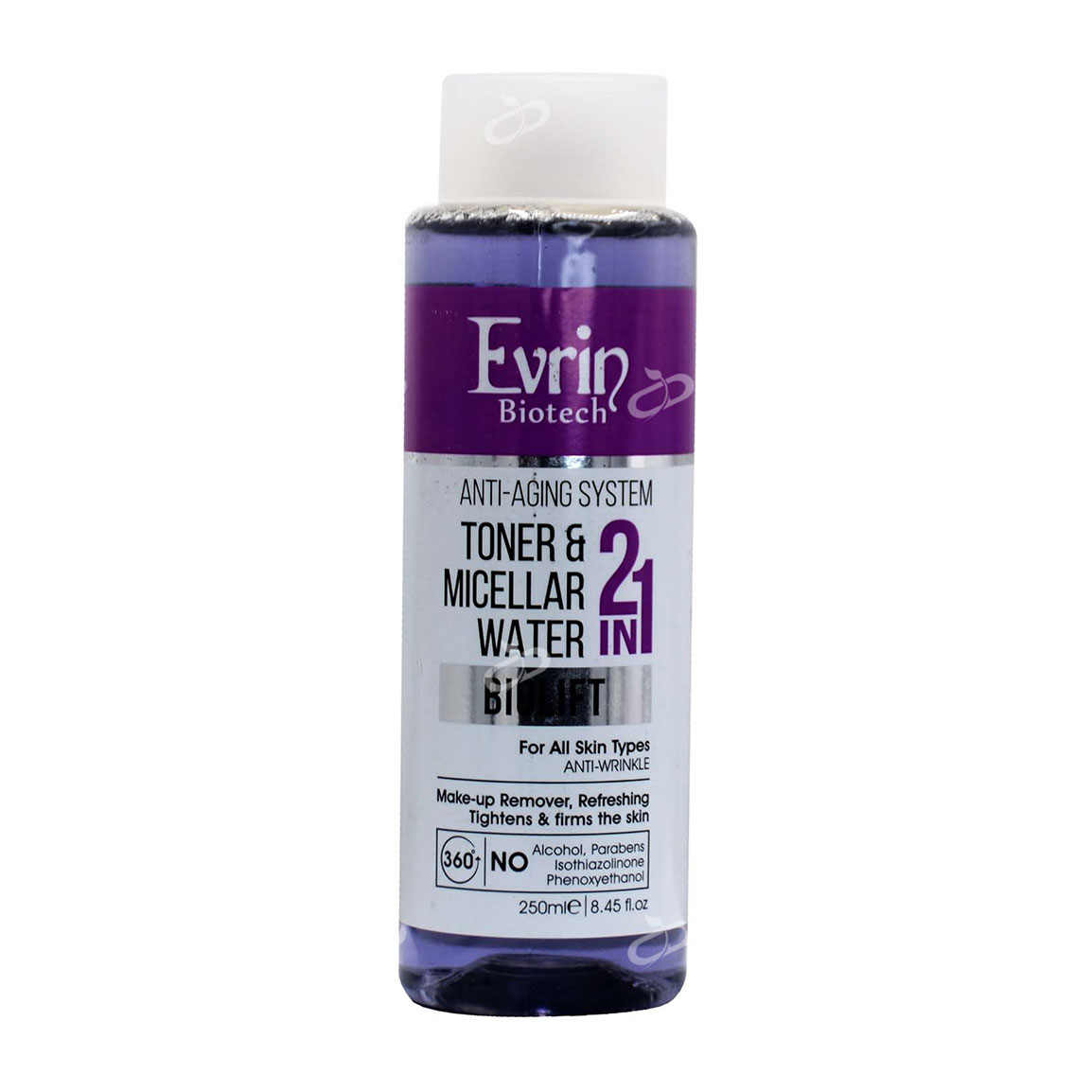 محلول آرایش پاک کن 2 در 1 ضد چروک حجم 250 میلی لیتر