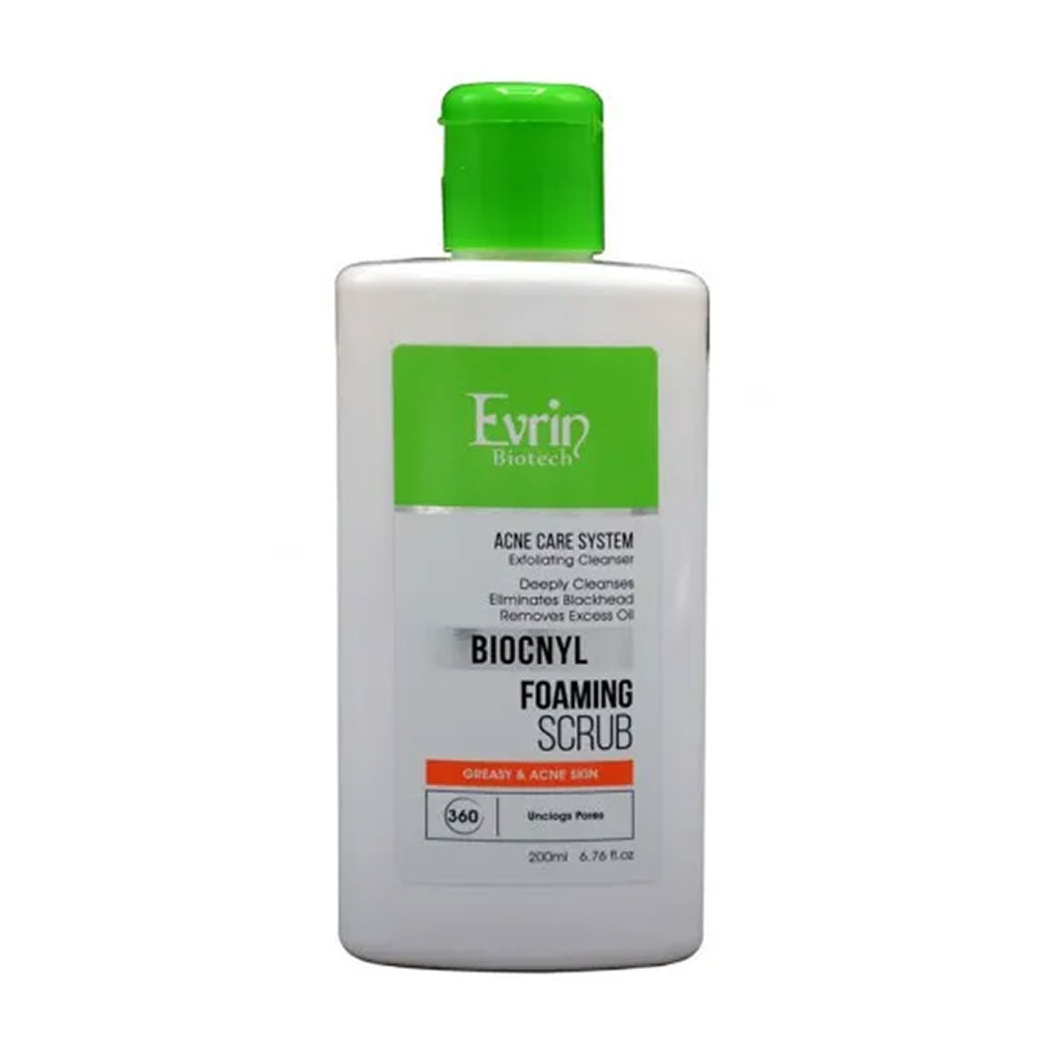 فوم شستشو و لایه بردار مناسب پوست چرب حجم 200 میلی لیتر