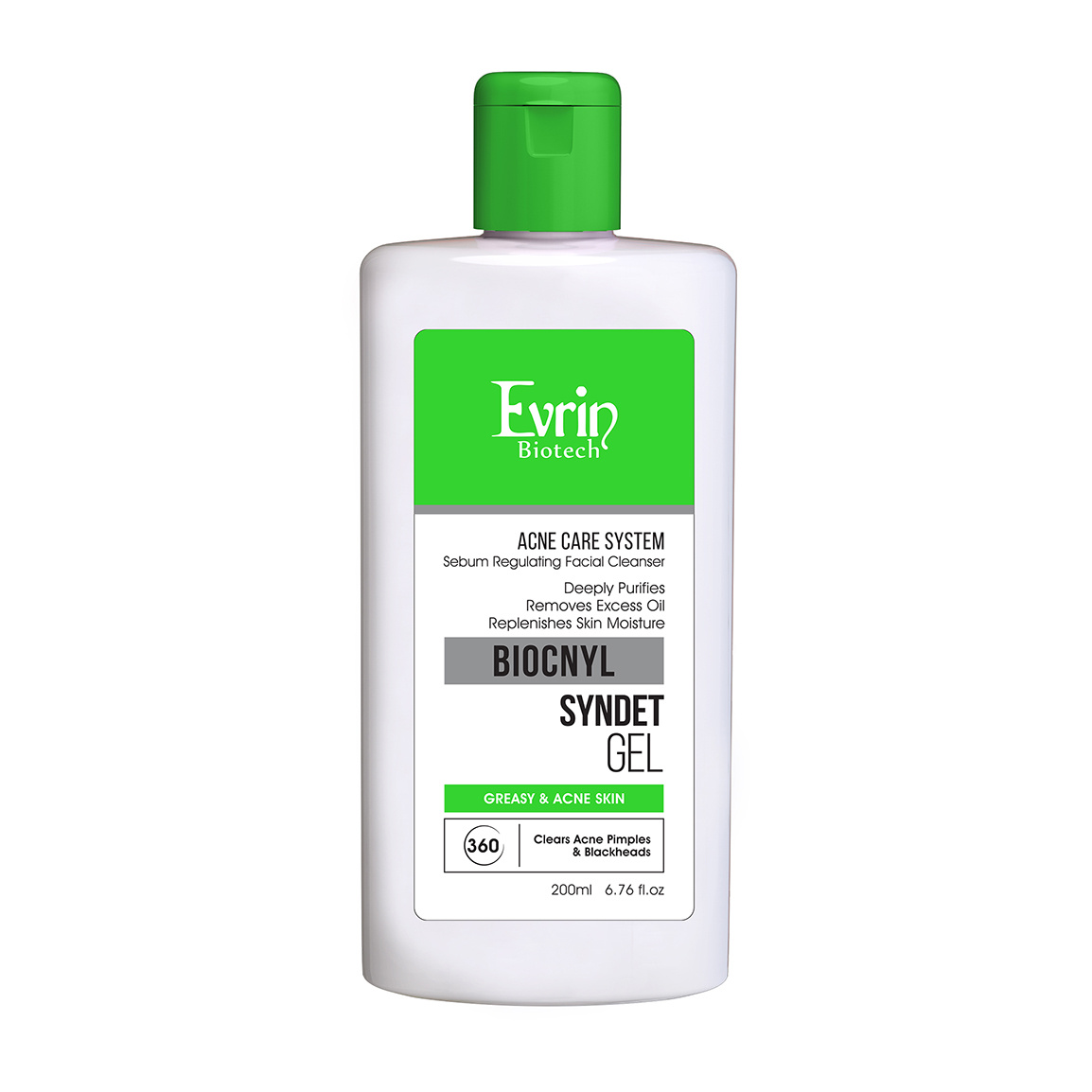 ژل شستشو صورت مناسب پوست چرب حجم 200 میلی لیتر