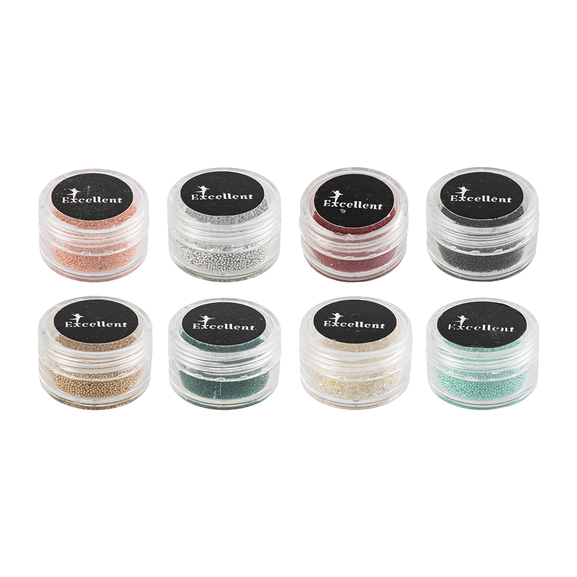 دیزاین ناخن مدل توپی کوچک بسته 8 عددی با ارسال رنگ رندوم