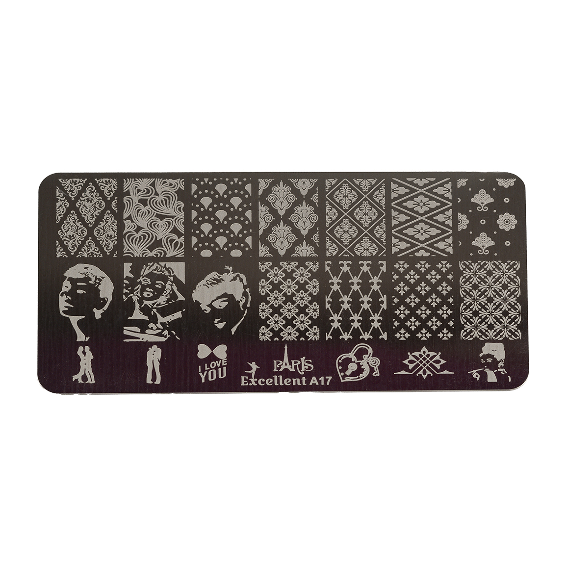 شابلون ناخن مدل A17