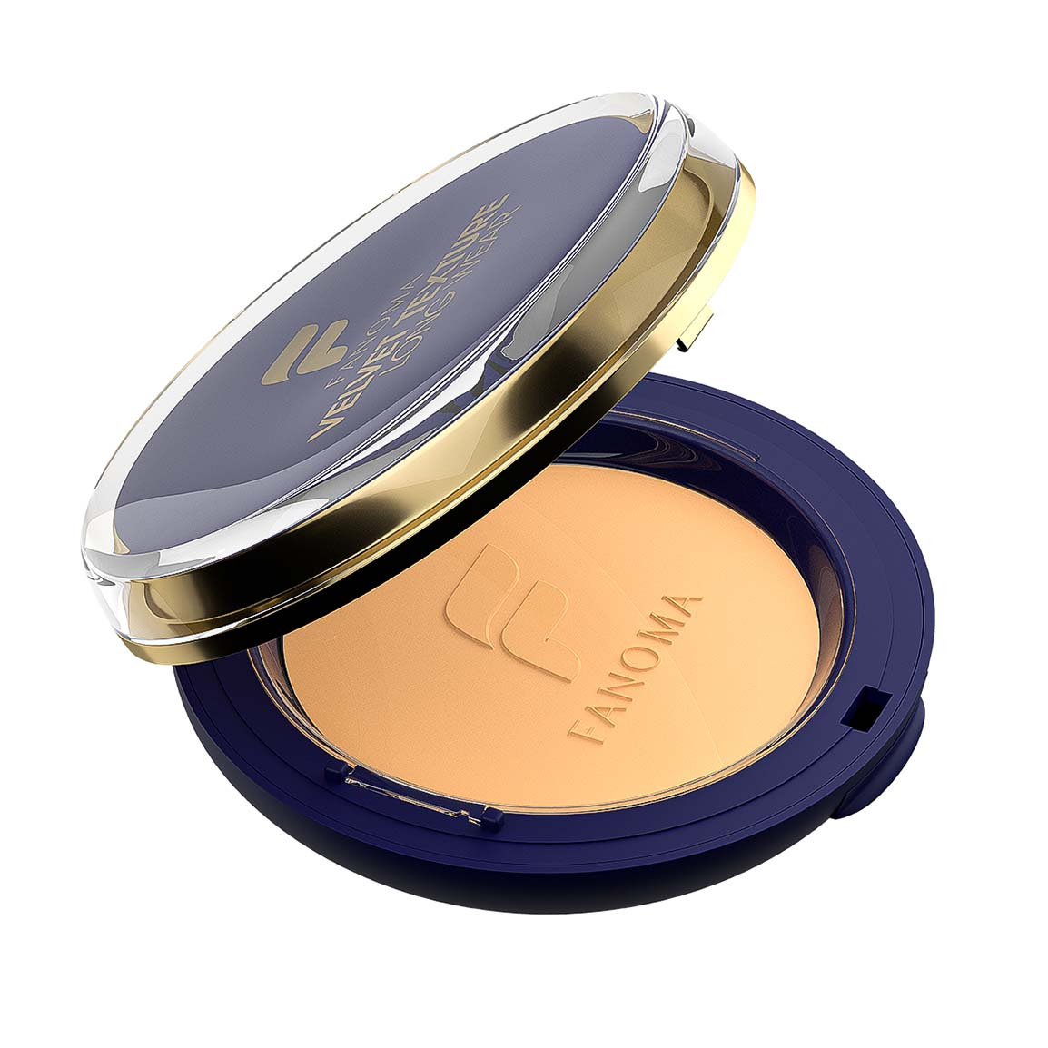 پنکک فشرده فول کاور مخملی