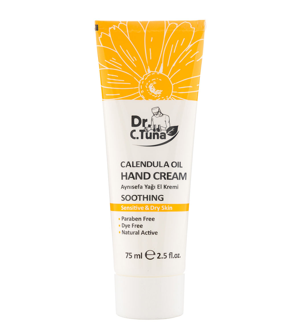 کرم دست مرطوب کننده حاوی عصاره کالاندولا مناسب پوست های خشک و حساس حجم  75 میل