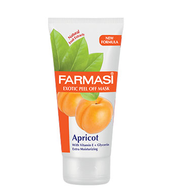 ماسک صورت پیل آف زرد آلو