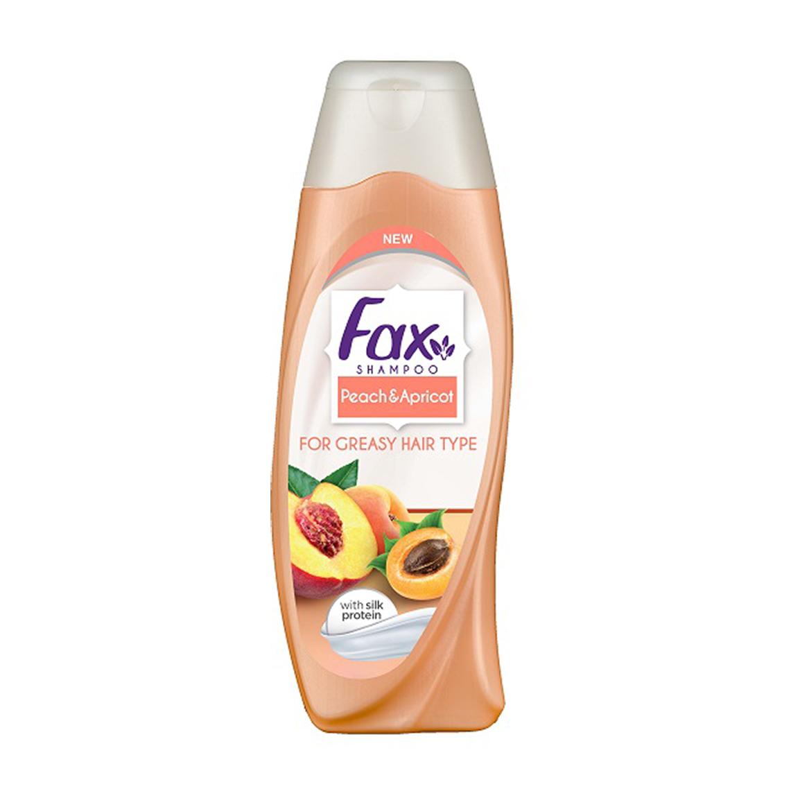 شامپو هلو و زردآلو مناسب مو چرب حجم 400 میلی لیتر