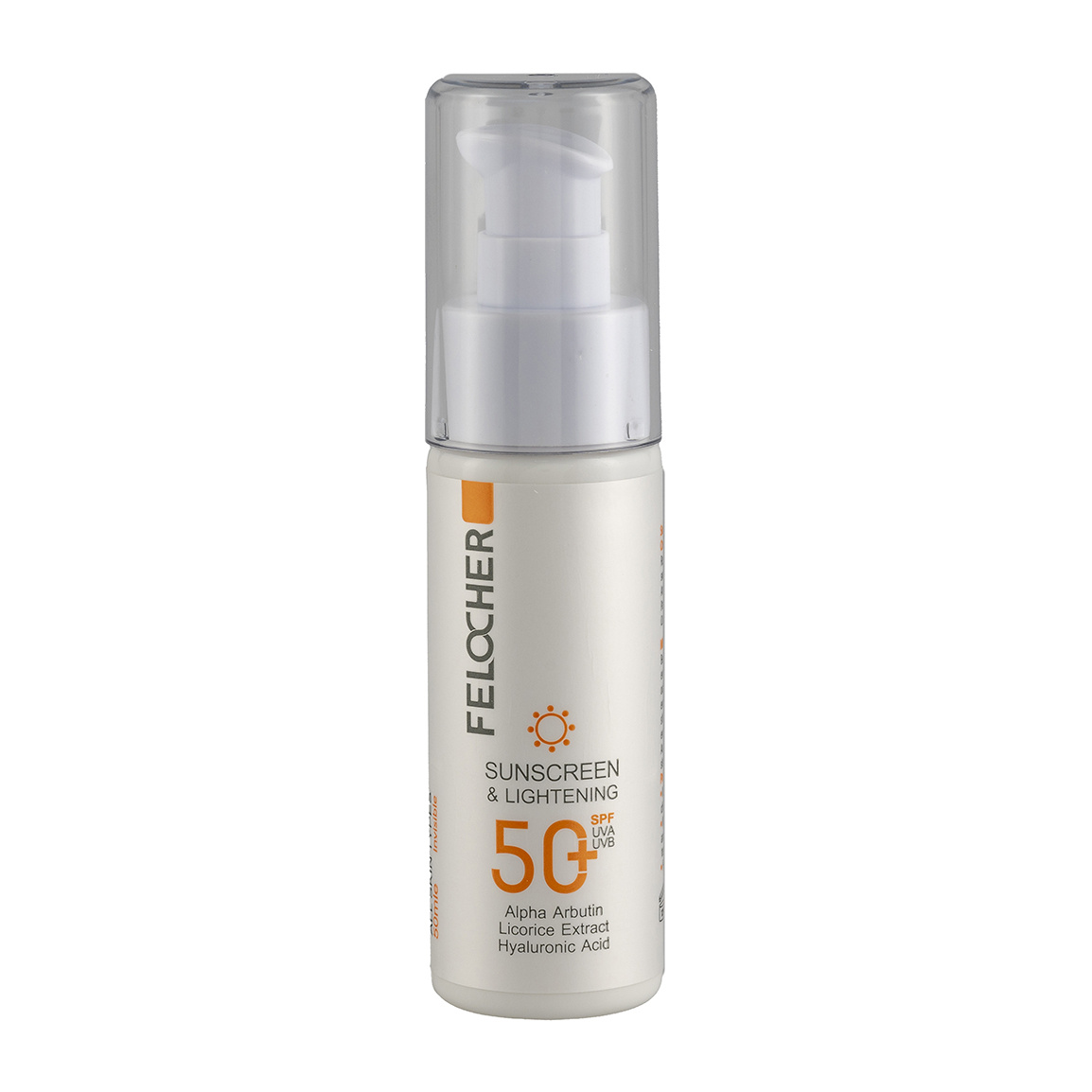 کرم ضد آفتاب بی رنگ با SPF50 مناسب انواع پوست حجم 50 میلی لیتر