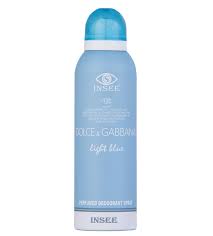 دئودورانت زنانه  D And G Light Blue حجم 200میل
