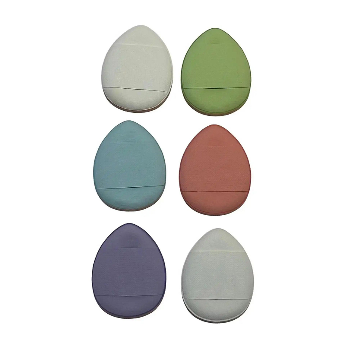 پد آرایشی انگشتی بسته 6 عددی ارسال با رنگ رندوم