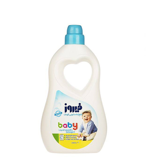 مایع لباس شویی کودک آبی 2000گرم
