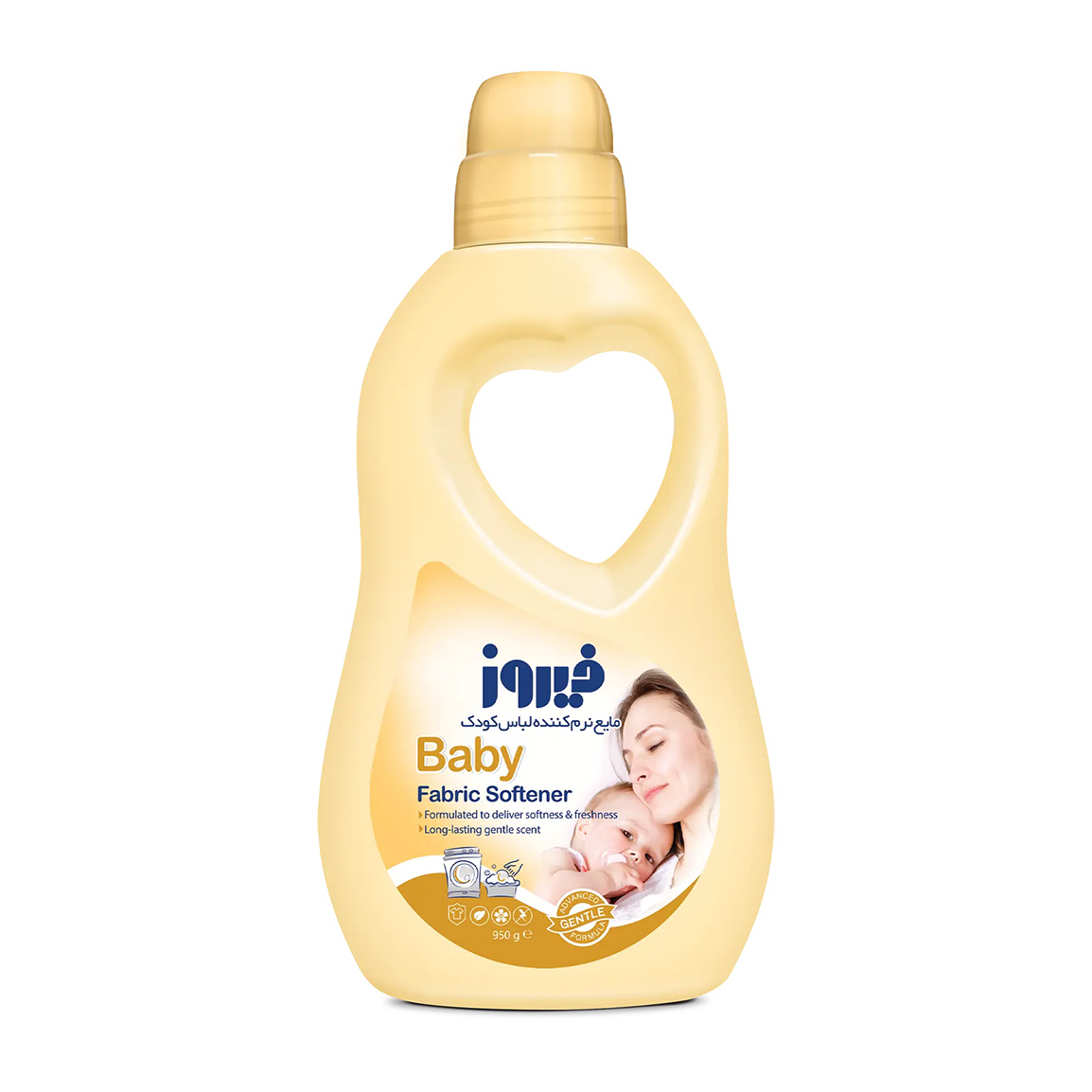 مایع نرم کننده لباس کودک طلایی 1000گرم