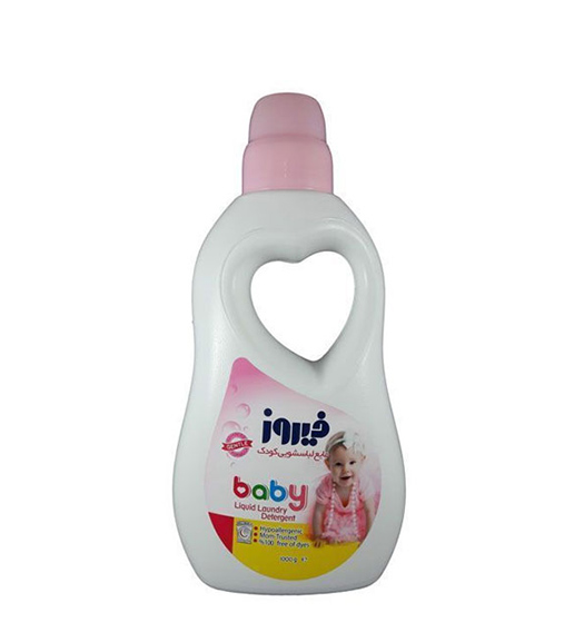 مایع لباس شویی کودک صورتی 1000گرم