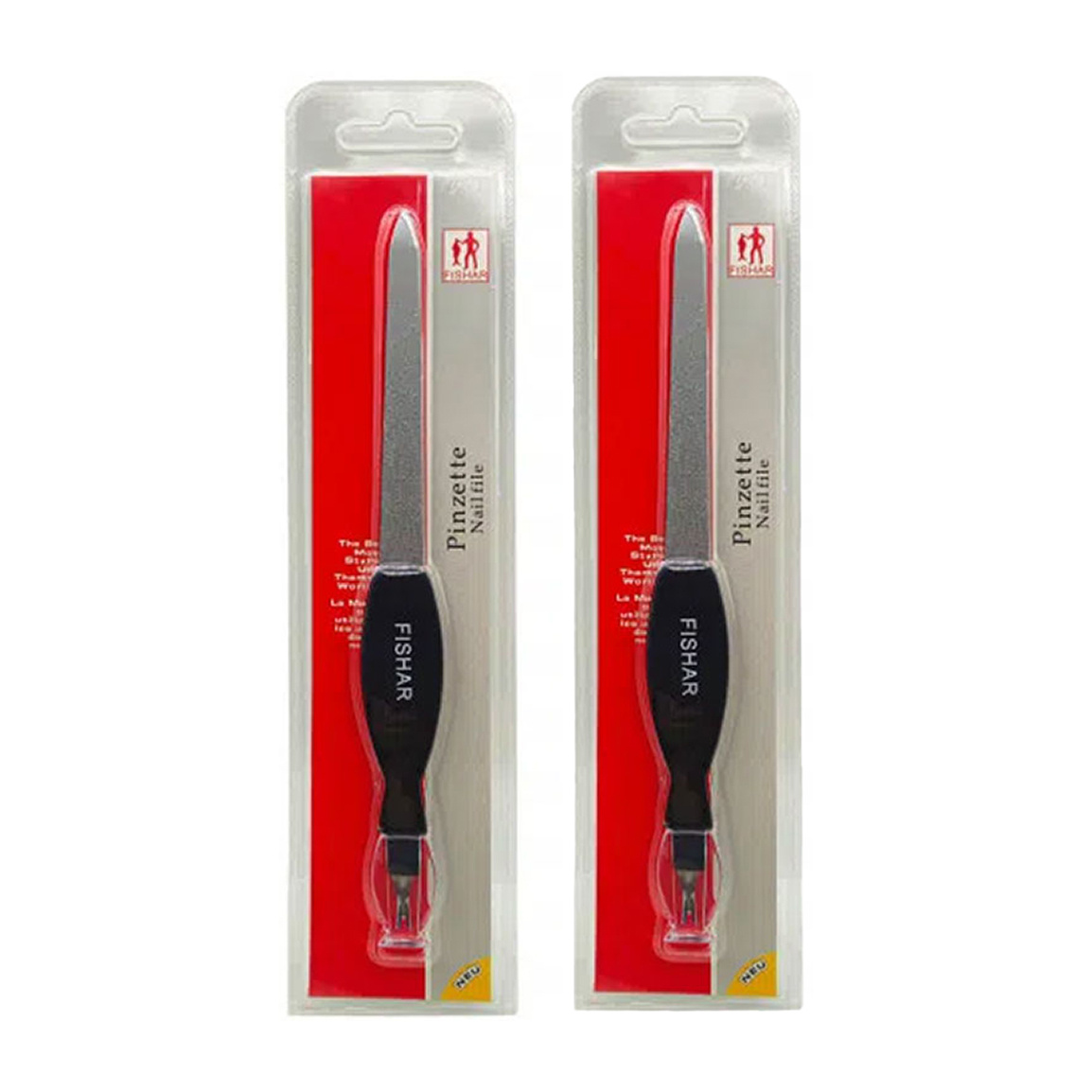 پک 2 عددی سوهان و گوشه گیر ناخن مدل F-115